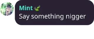 🖤 emoji Nigger quotes Telegram sticker 16 of 60