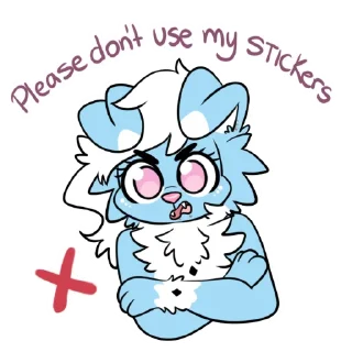 ❌ emoji Fuzz 2.5 - @Fuzz_Butt Telegram sticker 20 of 93