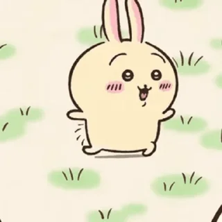 😊 emoji Chiikawa Usagi 2 Telegram sticker 3 of 50
