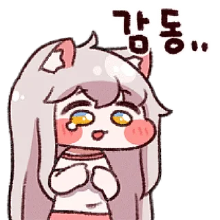 😖 emoji 트릭컬 - 코미의 느긋한 일상 Telegram sticker 20 of 24