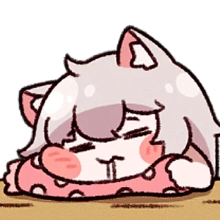 😪 emoji 트릭컬 - 코미의 느긋한 일상 Telegram sticker 13 of 24