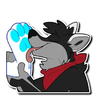 🐾 emoji Shadow Telegram sticker 18 of 29