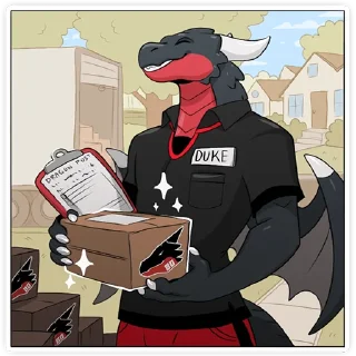 Sticker from BD Duke