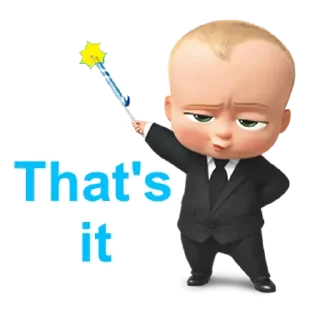 😊 emoji The Boss Baby Stickers (寶貝老闆) @kal_pc Telegram sticker 5 of 17