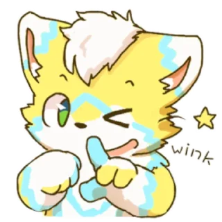 😉 emoji 雷狼狼 Telegram sticker 12 of 16