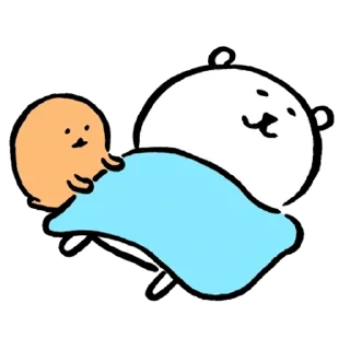 💤 emoji Kakao Joke bear 6 (Feat. Calm & Passion) Telegram sticker 9 of 24