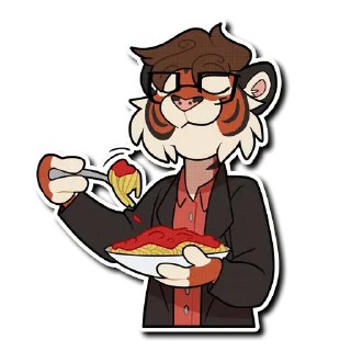 🍝 emoji Isaac Telegram sticker 21 of 35