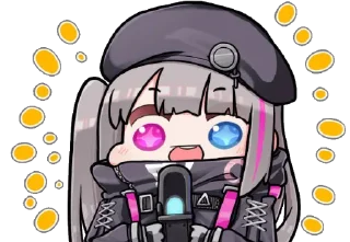😄 emoji Girl's Frontline stuff Telegram sticker 17 of 120