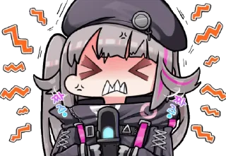 🤬 emoji Girl's Frontline stuff Telegram sticker 16 of 120