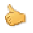 👍 emoji MSN Emostickers Telegram sticker 9 of 79