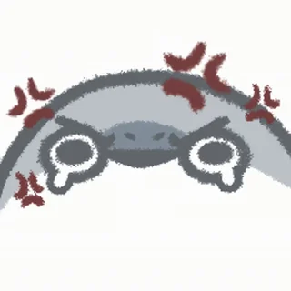 😊 emoji 薩卡班班甲魚 (sacabambaspis 薩卡班甲魚) @kal_pc Telegram sticker 8 of 24