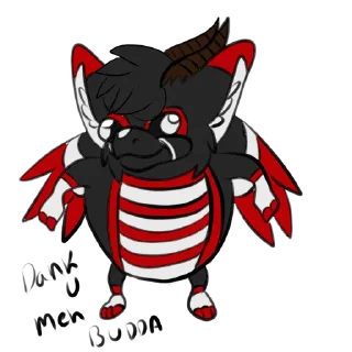 🥚 emoji Dante The Sassy Angle Dangle (Not for public use) Telegram sticker 5 of 42