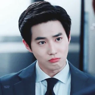 Sticker from @gibransu as suho (meme face)