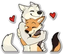😄 emoji All The Hugs Telegram sticker 23 of 59