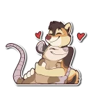 😄 emoji All The Hugs Telegram sticker 14 of 59