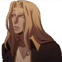 😦 emoji Castlevania Telegram sticker 17 of 90