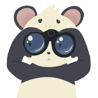 👀 emoji spoopykat's sticker safari Telegram sticker 6 of 6