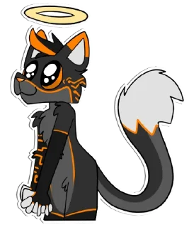 😇 emoji GLITCH! Telegram sticker 15 of 120