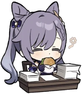 🍔 emoji Genshin Random Stuff 2 by @SilverLedo Telegram sticker 17 of 52