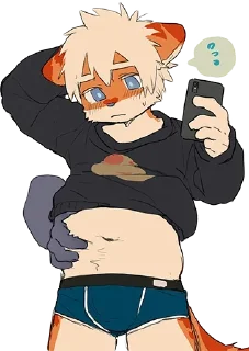 😳 emoji Milky -Manu Favoritos- — @stckrRobot Telegram sticker 16 of 56