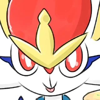 Sticker from Cinderace god