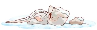 Sticker from Miaunster Hunter IV ~ by @Drach3n