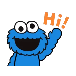 Sticker from Sesame Street Animated Stickers