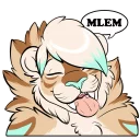 👅 emoji Hawthorne Telegram sticker 14 of 64