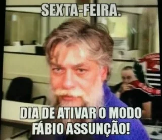 🍺 emoji Fábio Assunção Telegram sticker 3 of 50