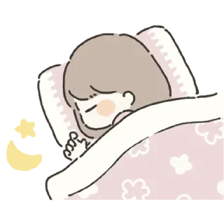 Sticker from Girl can use stickers