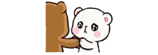 🥺 emoji ᴍᴏᴄʜᴀ & ᴍɪʟᴋ @MTHRK1 🐻🤍 Telegram sticker 12 of 90