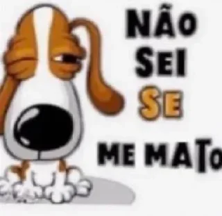 🐶 emoji não sei se comento variações Telegram sticker 5 of 18