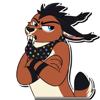 😩 emoji Cooper Caracal Telegram sticker 10 of 46