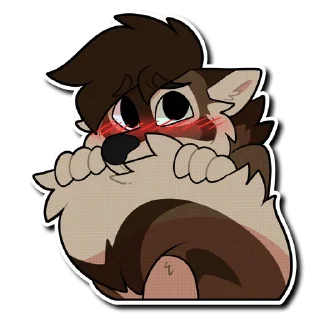 😳 emoji Elliot Telegram sticker 22 of 26