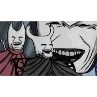 😉 emoji Hollow Mike Telegram sticker 22 of 55