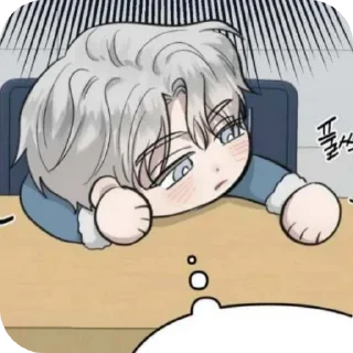 😞 emoji Okis Telegram sticker 18 of 28