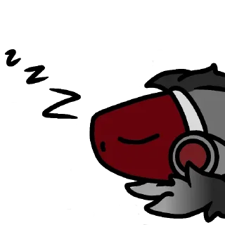 😴 emoji Tosa Stickers 1.0 Telegram sticker 13 of 15