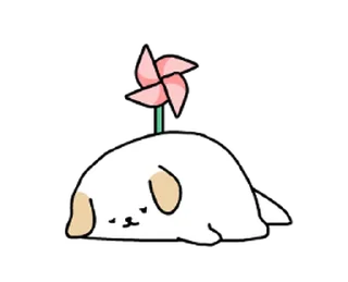 😊 emoji BOBA DOG @kal_pc Telegram sticker 13 of 24