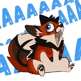 🤪 emoji Dak Fox Telegram sticker 20 of 95