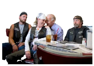 🏍️ emoji Creepy Joe Biden Telegram sticker 14 of 52
