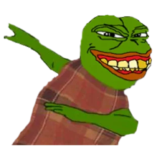 😑 emoji Anglo Pepe Telegram sticker 6 of 66