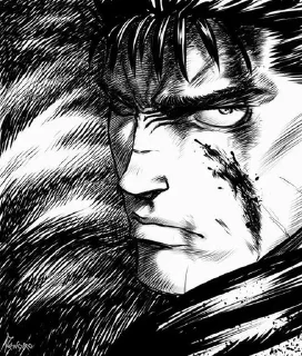 Sticker from GUTS @Maus_211 Berserk