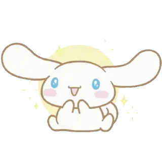 😊 emoji Hi, Cinnamoroll! (大耳狗) @kal_pc Telegram sticker 20 of 24