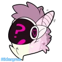 ❓ emoji protogen Telegram sticker 2 of 13