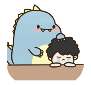 ❤️ emoji My Dino Friend • @xxyuji Telegram sticker 6 of 24