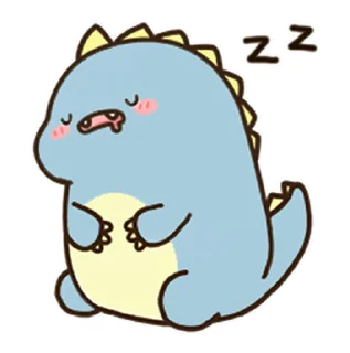 💤 emoji My Dino Friend • @xxyuji Telegram sticker 10 of 24