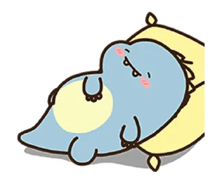😴 emoji My Dino Friend • @xxyuji Telegram sticker 19 of 24