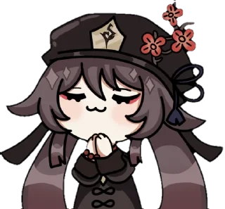 Sticker from Genshin new pack
