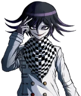 😈 emoji Kokichi Ouma 💜 — @stckrRobot Telegram sticker 19 of 111