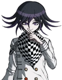 😏 emoji Kokichi Ouma 💜 — @stckrRobot Telegram sticker 5 of 111